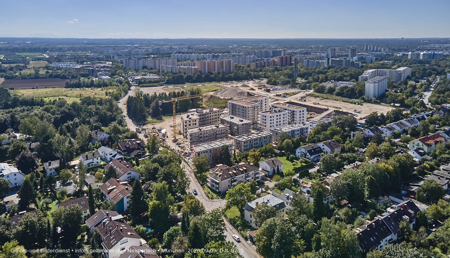 09.09.2020 - Baustelle Alexisqaurtier in Neuperlach 09.09.2020 - Baustelle Alexisqaurtier in Neuperlach
