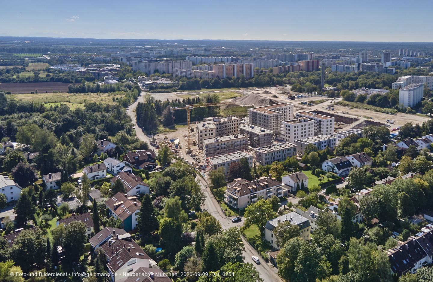 09.09.2020 - Baustelle Alexisqaurtier in Neuperlach 09.09.2020 - Baustelle Alexisqaurtier in Neuperlach