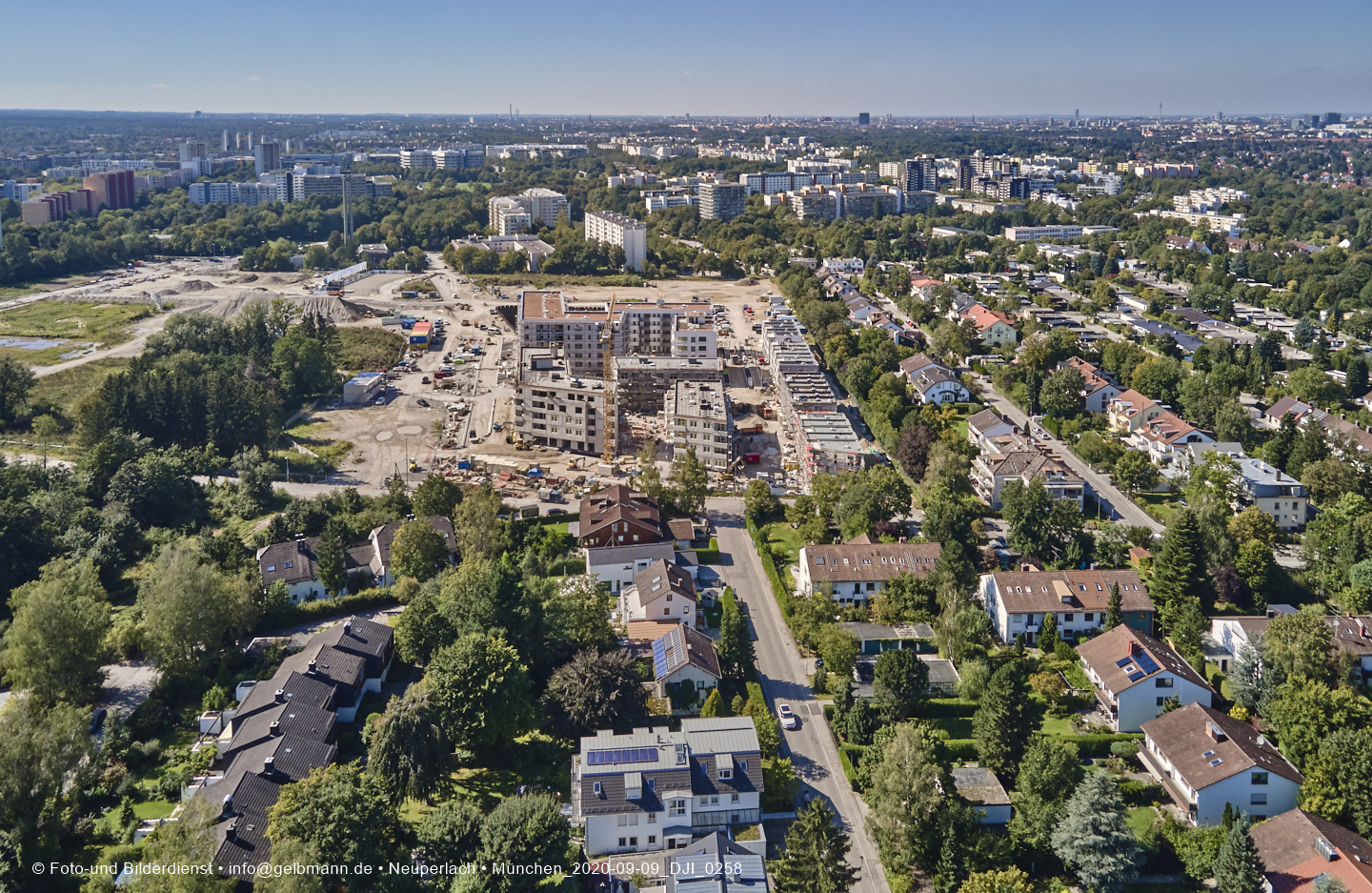 09.09.2020 - Baustelle Alexisqaurtier in Neuperlach 09.09.2020 - Baustelle Alexisqaurtier in Neuperlach