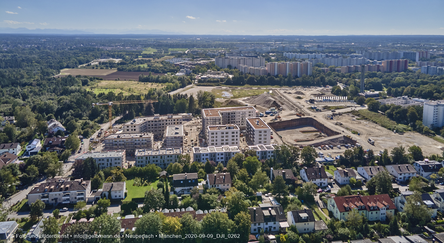 09.09.2020 - Baustelle Alexisqaurtier in Neuperlach 09.09.2020 - Baustelle Alexisqaurtier in Neuperlach