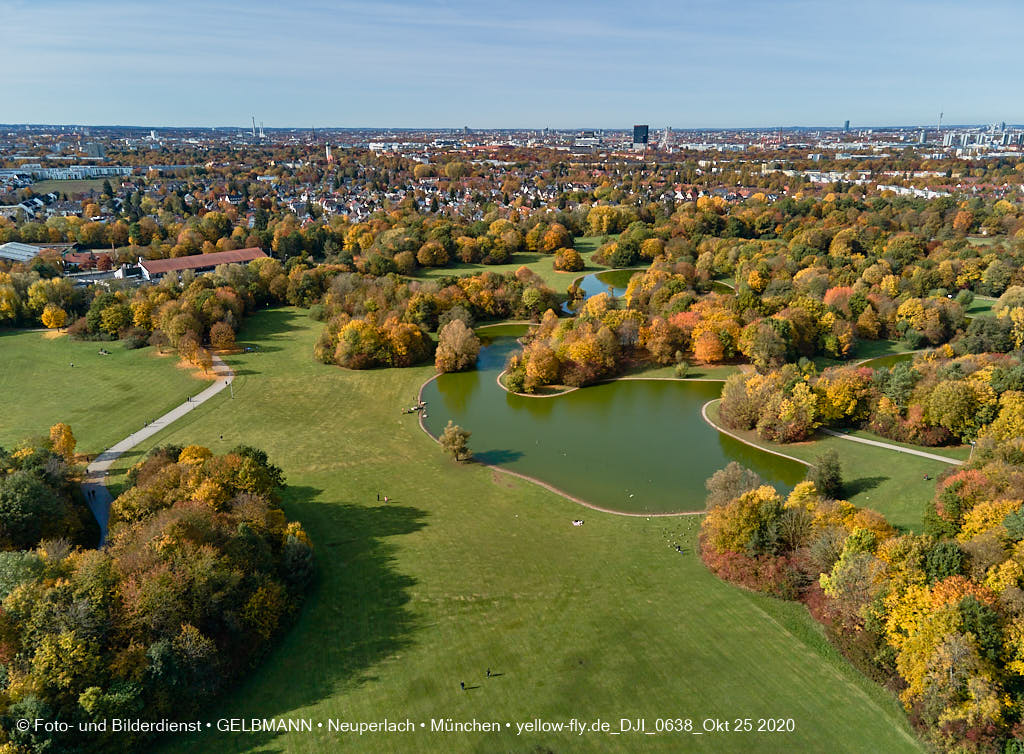 25.10.2020 - Der Ostpark in Neuperlach im Herbst 2020