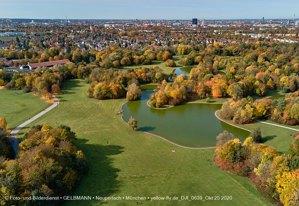 25.10.2020 - Der Ostpark in Neuperlach im Herbst 2020