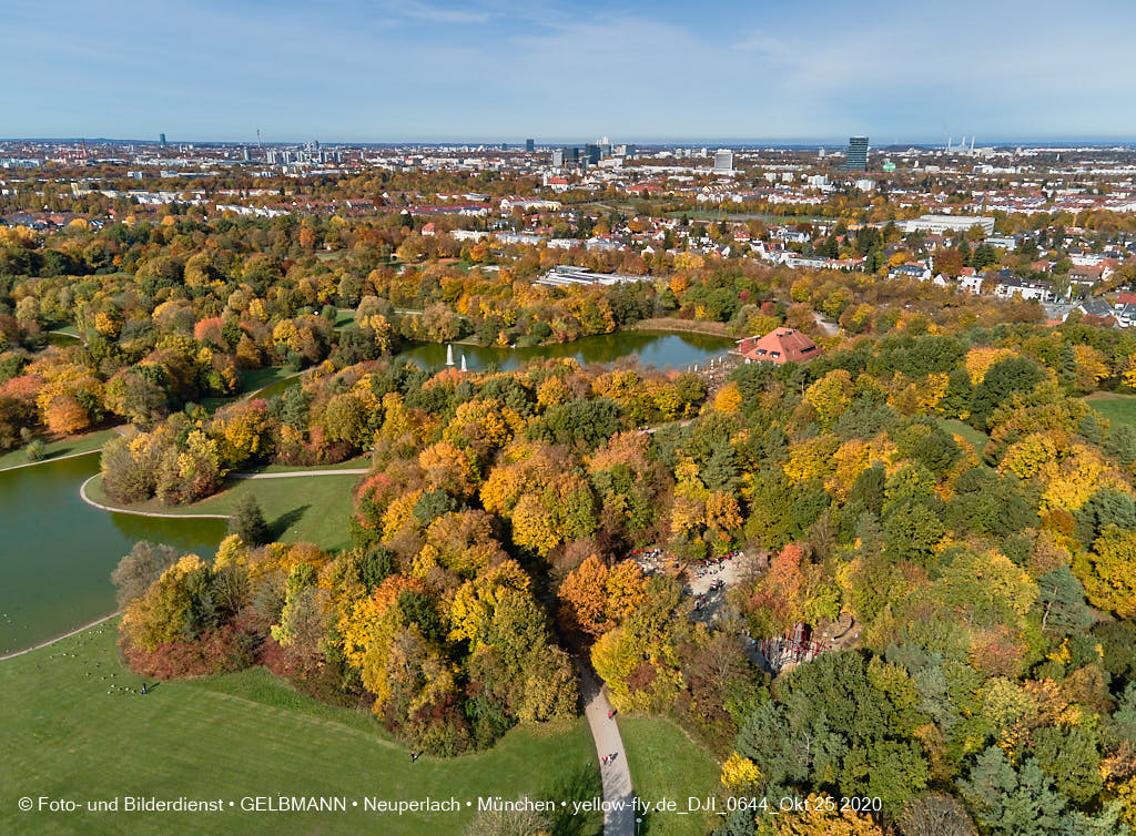 25.10.2020 - Der Ostpark in Neuperlach im Herbst 2020