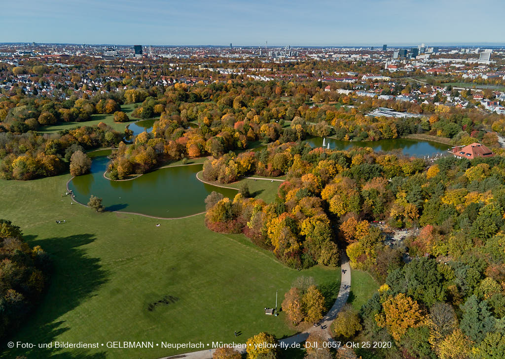 25.10.2020 - Der Ostpark in Neuperlach im Herbst 2020