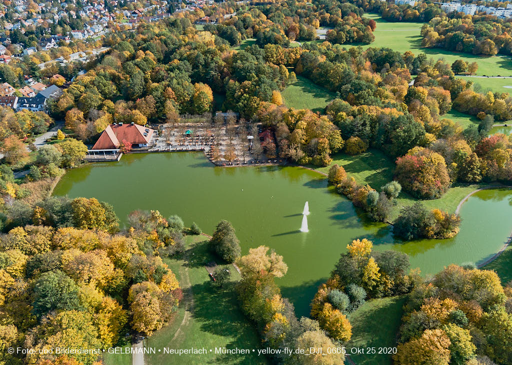 25.10.2020 - Der Ostpark in Neuperlach im Herbst 2020