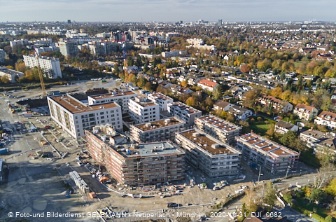 31.10.2020 - DEMOS-Baustelle und BayernHeim-Baustelle Alexiqauartier in Neuperlach 31.10.2020 - DEMOS-Baustelle und BayernHeim-Baustelle Alexiqauartier in Neuperlach
