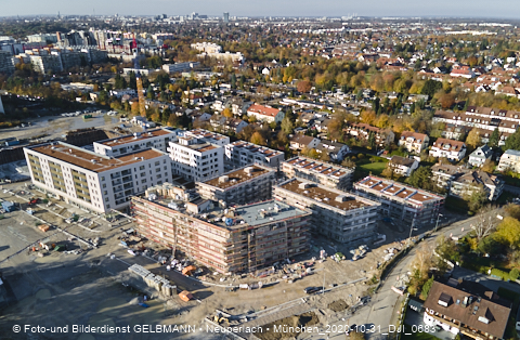 31.10.2020 - DEMOS-Baustelle und BayernHeim-Baustelle Alexiqauartier in Neuperlach 31.10.2020 - DEMOS-Baustelle und BayernHeim-Baustelle Alexiqauartier in Neuperlach