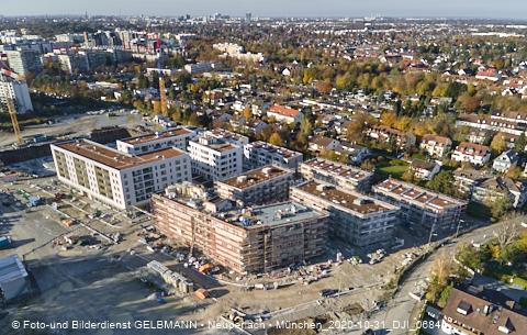 31.10.2020 - DEMOS-Baustelle und BayernHeim-Baustelle Alexiqauartier in Neuperlach 31.10.2020 - DEMOS-Baustelle und BayernHeim-Baustelle Alexiqauartier in Neuperlach