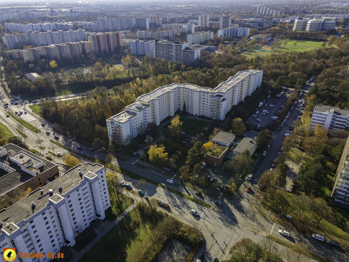 07.11.2020 - Baustelle zur Grundschule am Karl-Marx-Ring in Neuperlach