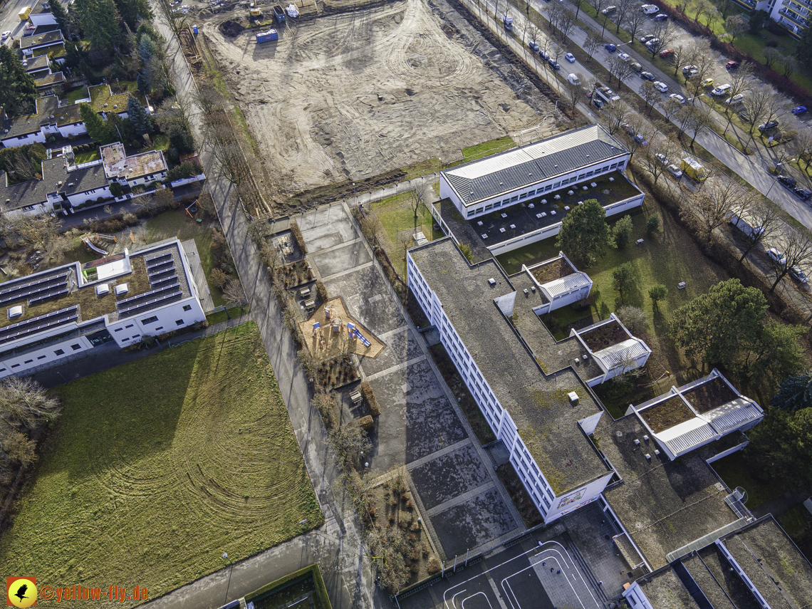 14.12.2020 - Baustelle zur Grundschule am Karl-Marx-Ring in Neuperlach