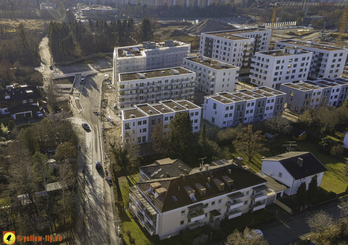 18.12.2020 - Baustelle Alexisquartier in Neuperlach 18.12.2020 - Baustelle Alexisquartier in Neuperlach