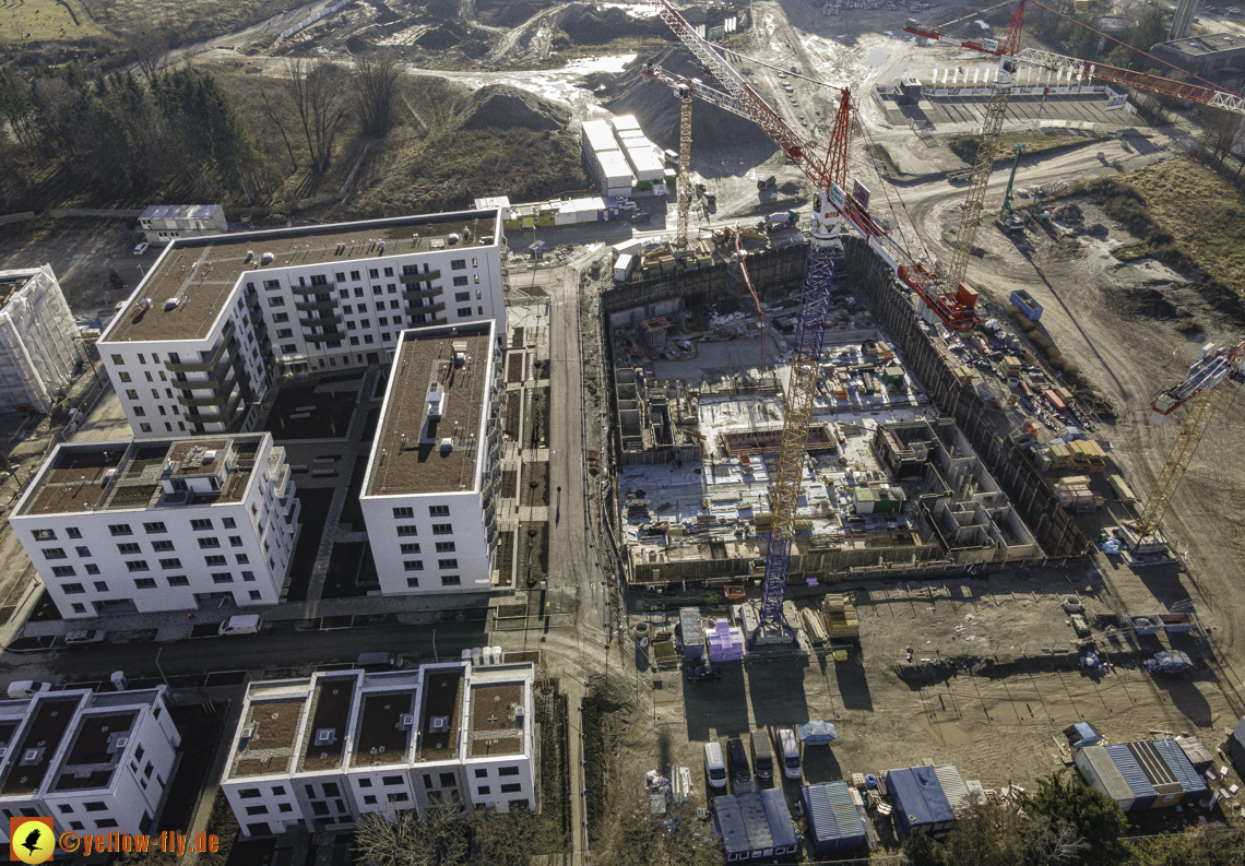 18.12.2020 - Baustelle Alexisquartier in Neuperlach 18.12.2020 - Baustelle Alexisquartier in Neuperlach