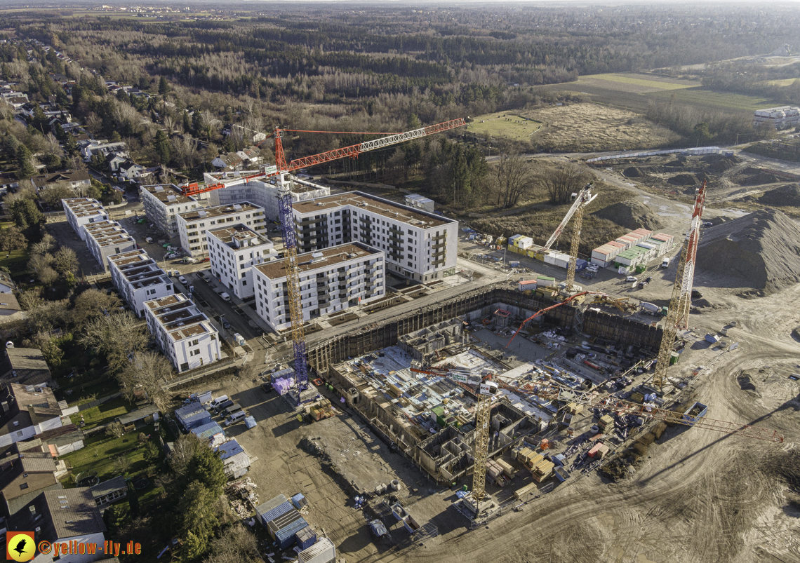 18.12.2020 - Baustelle Alexisquartier in Neuperlach 18.12.2020 - Baustelle Alexisquartier in Neuperlach