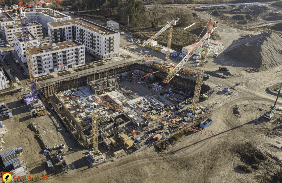 18.12.2020 - Baustelle Alexisquartier in Neuperlach 18.12.2020 - Baustelle Alexisquartier in Neuperlach
