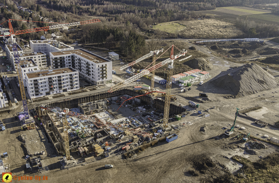 18.12.2020 - Baustelle Alexisquartier in Neuperlach 18.12.2020 - Baustelle Alexisquartier in Neuperlach