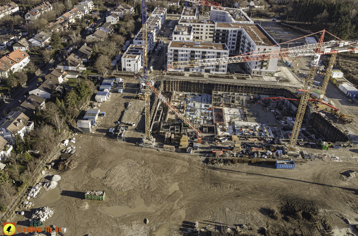 18.12.2020 - Baustelle Alexisquartier in Neuperlach 18.12.2020 - Baustelle Alexisquartier in Neuperlach