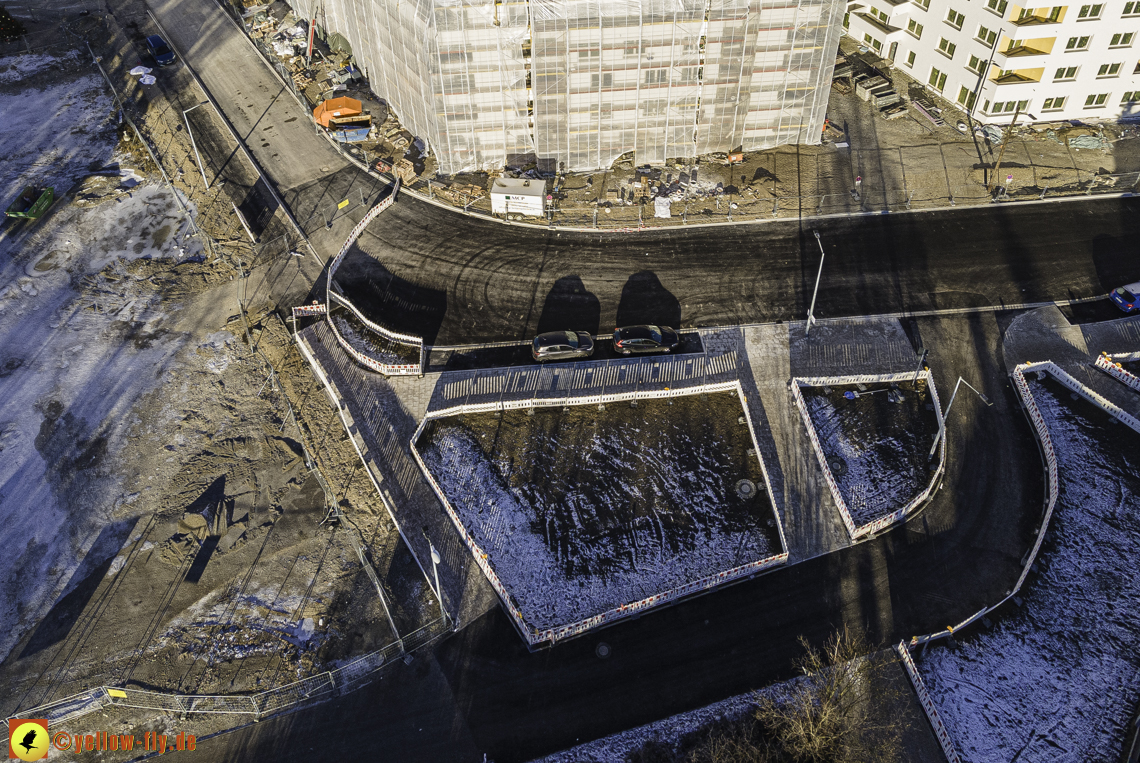 31.12.2020 - Baustelle Alexisquartier und PandionVerde in Neuperlach 31.12.2020 - Baustelle Alexisquartier und PandionVerde in Neuperlach