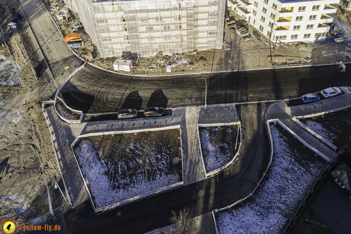 31.12.2020 - Baustelle Alexisquartier und PandionVerde in Neuperlach 31.12.2020 - Baustelle Alexisquartier und PandionVerde in Neuperlach