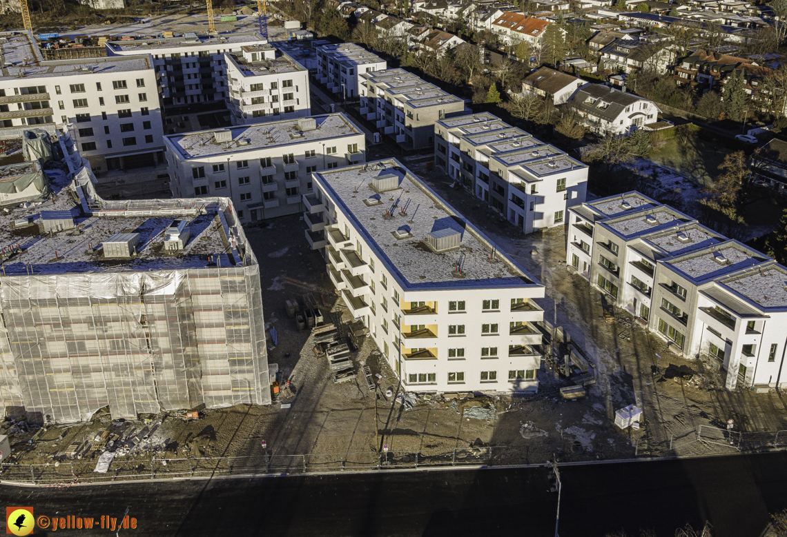 31.12.2020 - Baustelle Alexisquartier und PandionVerde in Neuperlach 31.12.2020 - Baustelle Alexisquartier und PandionVerde in Neuperlach