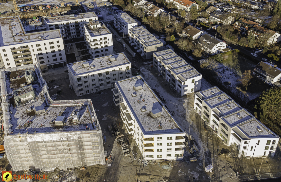 31.12.2020 - Baustelle Alexisquartier und PandionVerde in Neuperlach 31.12.2020 - Baustelle Alexisquartier und PandionVerde in Neuperlach