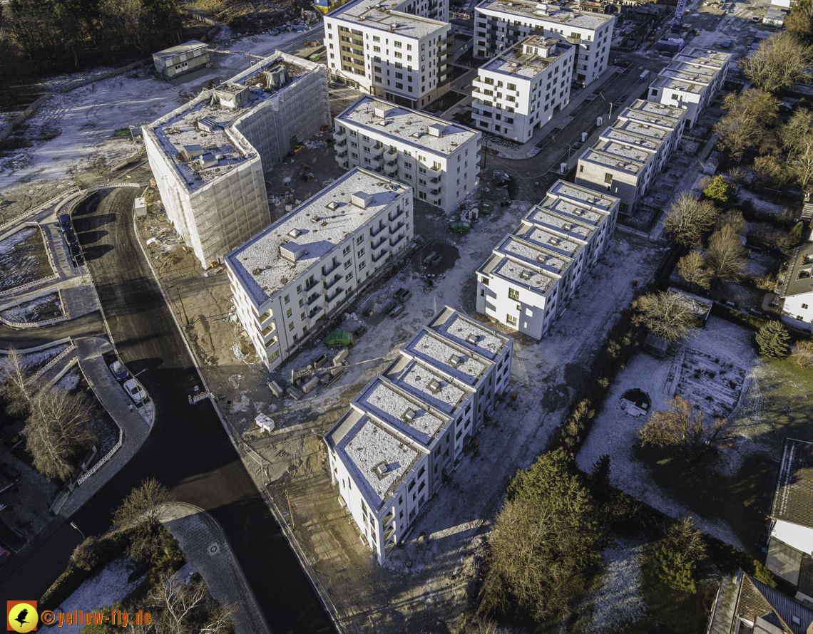 31.12.2020 - Baustelle Alexisquartier und PandionVerde in Neuperlach 31.12.2020 - Baustelle Alexisquartier und PandionVerde in Neuperlach