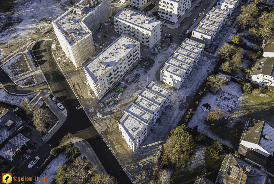 31.12.2020 - Baustelle Alexisquartier und PandionVerde in Neuperlach 31.12.2020 - Baustelle Alexisquartier und PandionVerde in Neuperlach