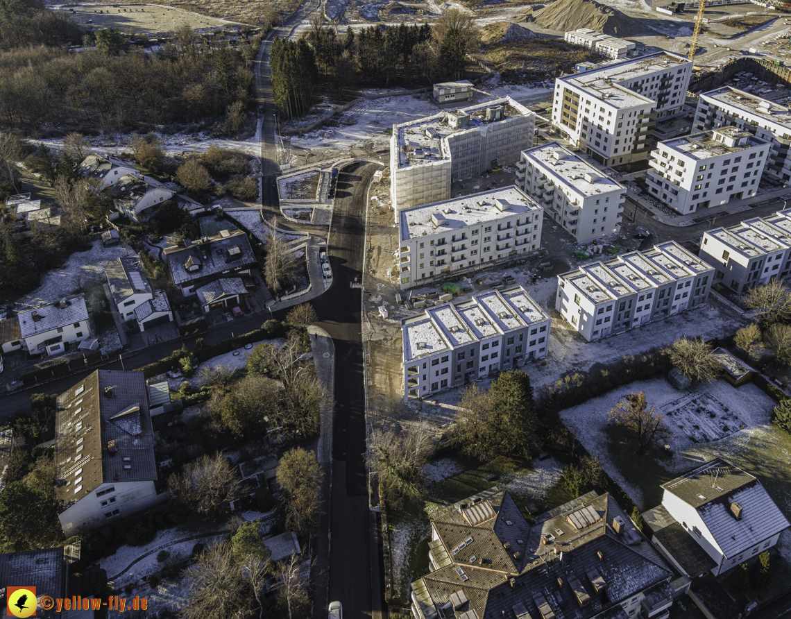 31.12.2020 - Baustelle Alexisquartier und PandionVerde in Neuperlach 31.12.2020 - Baustelle Alexisquartier und PandionVerde in Neuperlach