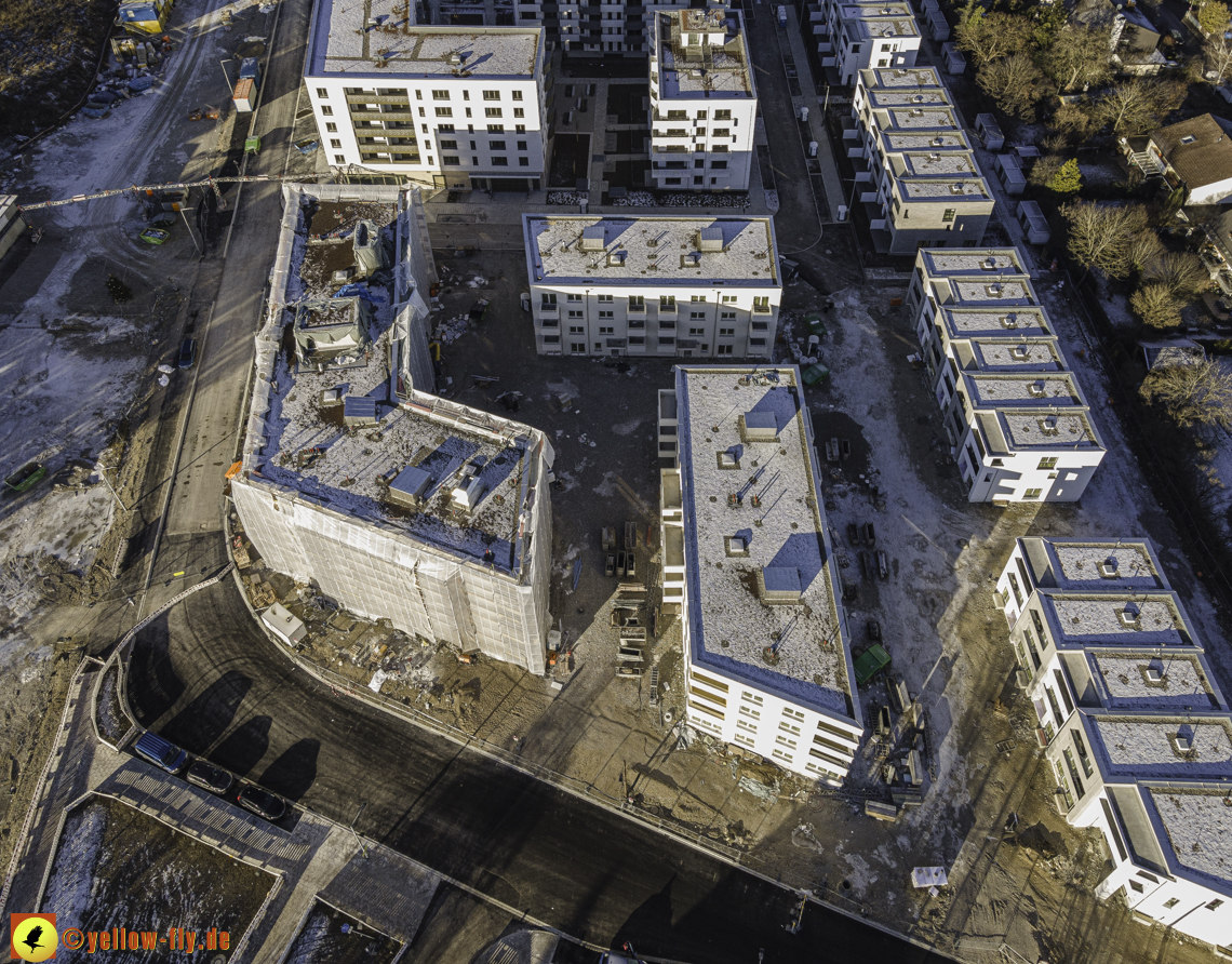 31.12.2020 - Baustelle Alexisquartier und PandionVerde in Neuperlach 31.12.2020 - Baustelle Alexisquartier und PandionVerde in Neuperlach