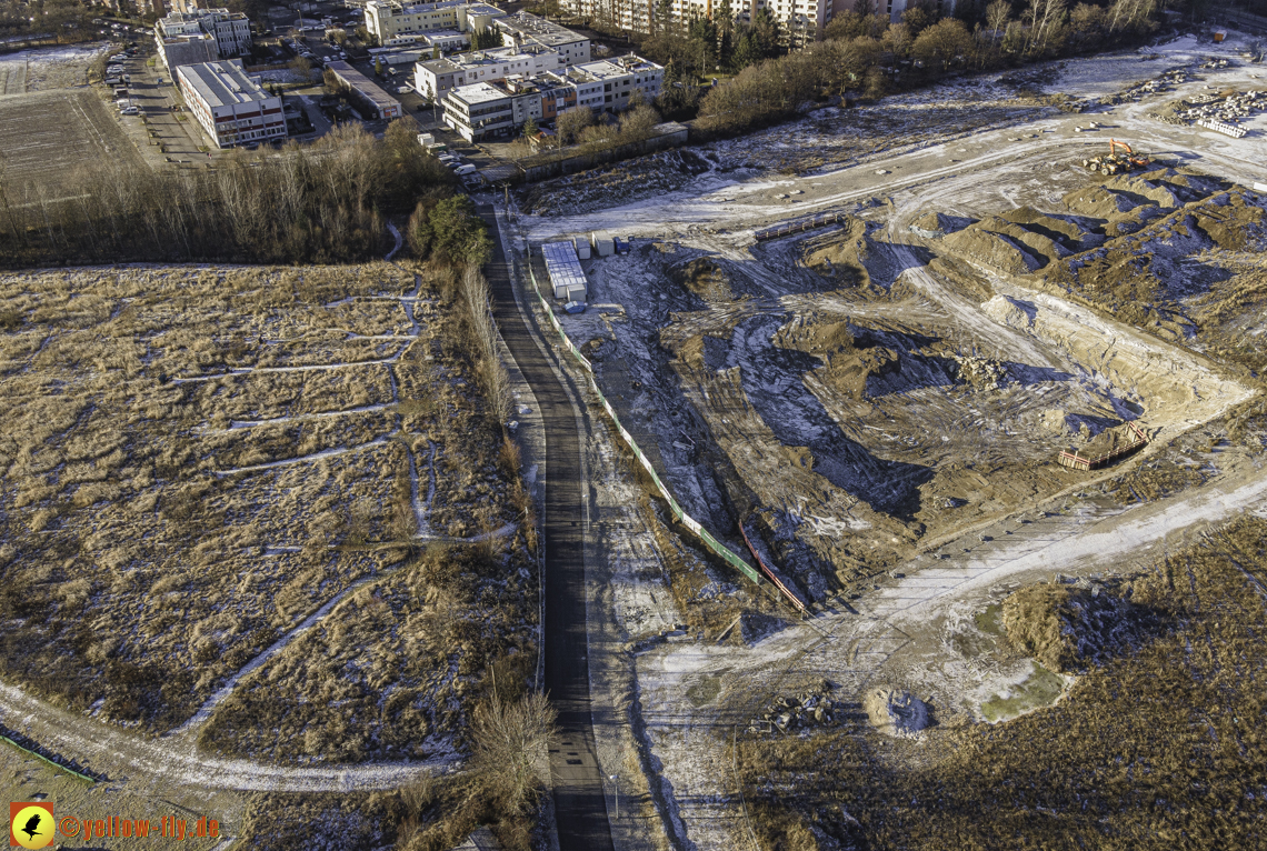 31.12.2020 - Baustelle Alexisquartier und PandionVerde in Neuperlach 31.12.2020 - Baustelle Alexisquartier und PandionVerde in Neuperlach