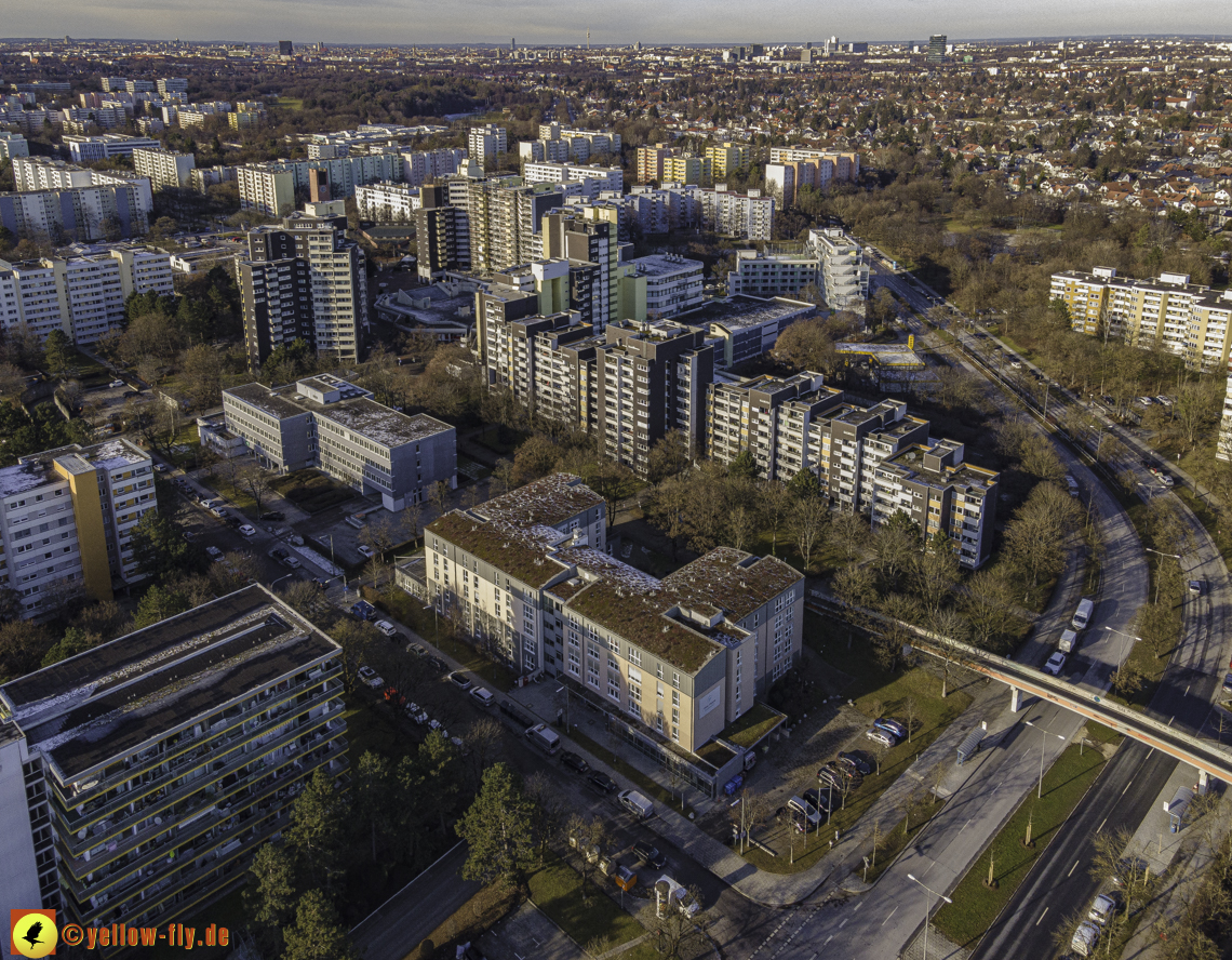 31.12.2020 - Baustelle Alexisquartier und PandionVerde in Neuperlach 31.12.2020 - Baustelle Alexisquartier und PandionVerde in Neuperlach