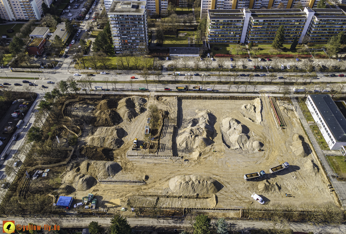 04.02.2021 -Grundschule am Karl-Marx-Ring in Neuperlach