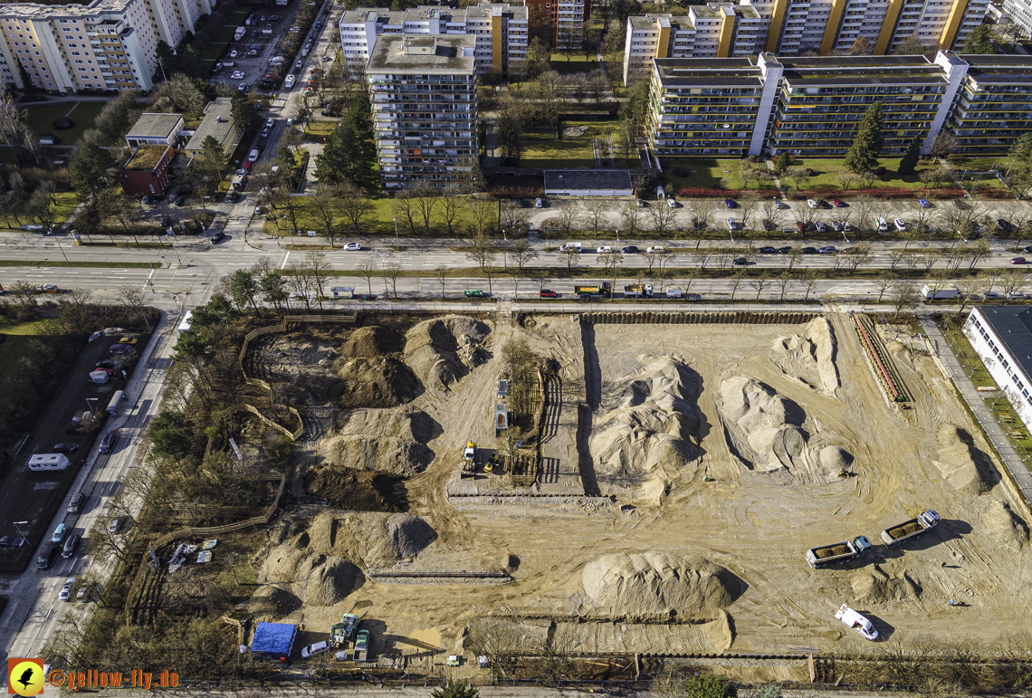 04.02.2021 -Grundschule am Karl-Marx-Ring in Neuperlach