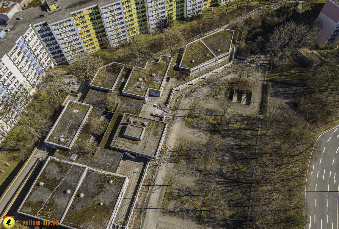01.03.2021 - Neuperlach mit Quiddezentrum dem Ostpark und Festspielhaus