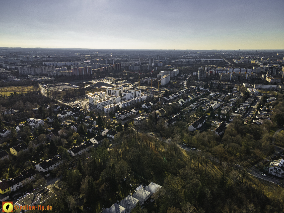 06.03.2021 - Baustelle PandionVerde und Baugruben in Neuperlach 06.03.2021 - Baustelle PandionVerde und Baugruben in Neuperlach