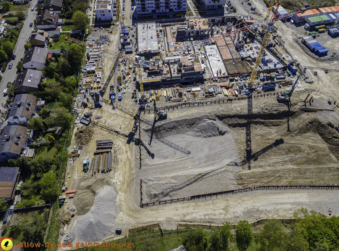 09.05.2021 - Baustelle Alexisquartier und Hugo-LAng-Bogen und Niederalmstrasse in Neuperlach 09.05.2021 - Baustelle Alexisquartier und Hugo-LAng-Bogen und Niederalmstrasse in Neuperlach
