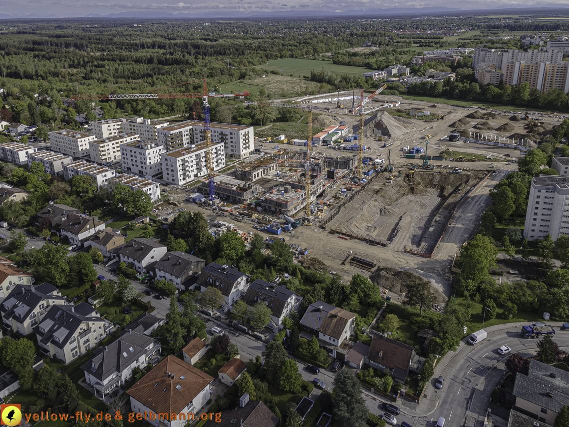 19.05.2021 - Baustelle Alexisquartier und Umgebung in Neuperlach 19.05.2021 - Baustelle Alexisquartier und Umgebung in Neuperlach