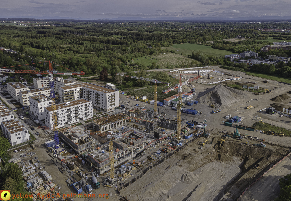 19.05.2021 - Baustelle Alexisquartier und Umgebung in Neuperlach 19.05.2021 - Baustelle Alexisquartier und Umgebung in Neuperlach