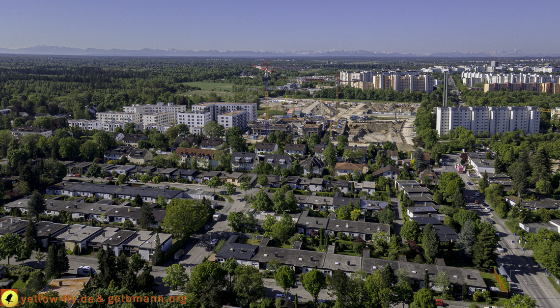 21.05.2021 - Baustelle Alexisquartier udn PAndion Verde in Neuperlach 21.05.2021 - Baustelle Alexisquartier udn PAndion Verde in Neuperlach