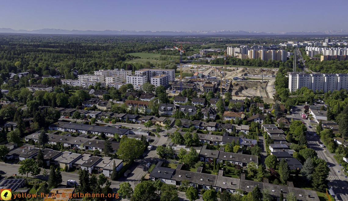 21.05.2021 - Baustelle Alexisquartier udn PAndion Verde in Neuperlach 21.05.2021 - Baustelle Alexisquartier udn PAndion Verde in Neuperlach