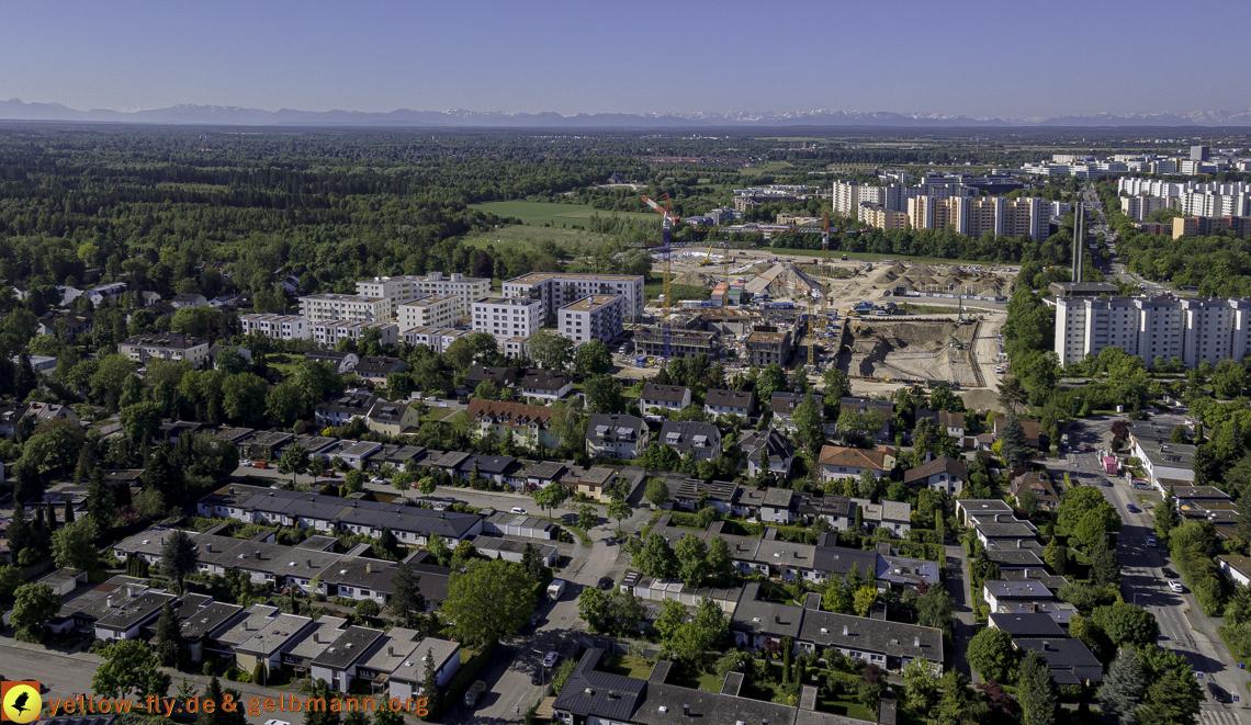 21.05.2021 - Baustelle Alexisquartier udn PAndion Verde in Neuperlach 21.05.2021 - Baustelle Alexisquartier udn PAndion Verde in Neuperlach