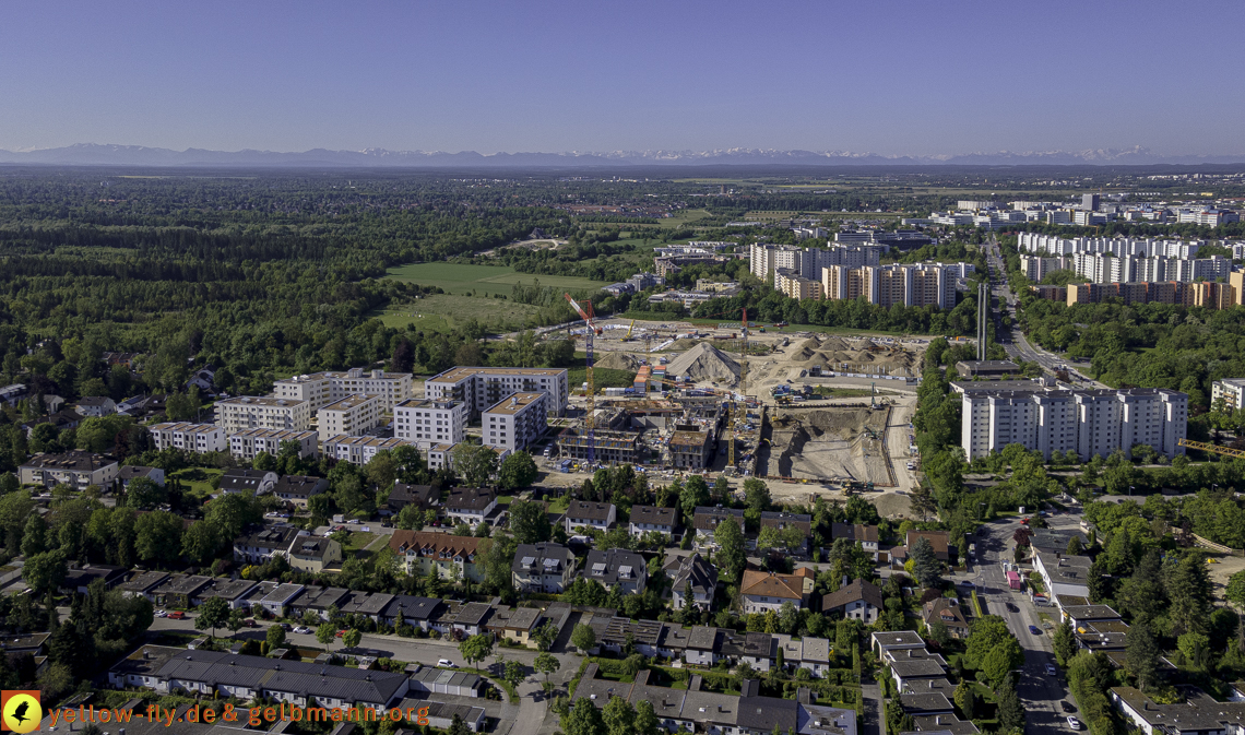 21.05.2021 - Baustelle Alexisquartier udn PAndion Verde in Neuperlach 21.05.2021 - Baustelle Alexisquartier udn PAndion Verde in Neuperlach