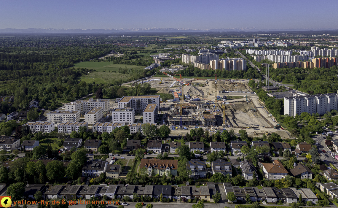 21.05.2021 - Baustelle Alexisquartier udn PAndion Verde in Neuperlach 21.05.2021 - Baustelle Alexisquartier udn PAndion Verde in Neuperlach