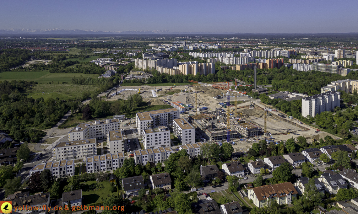 21.05.2021 - Baustelle Alexisquartier udn PAndion Verde in Neuperlach 21.05.2021 - Baustelle Alexisquartier udn PAndion Verde in Neuperlach