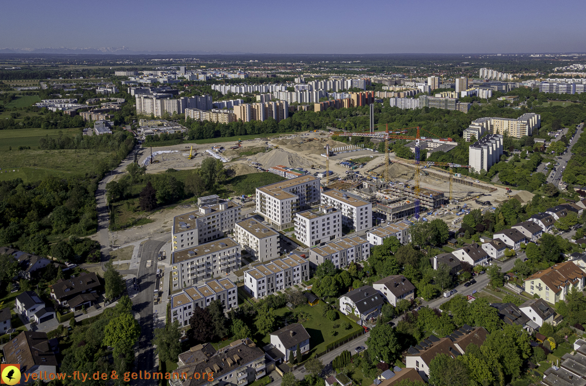 21.05.2021 - Baustelle Alexisquartier udn PAndion Verde in Neuperlach 21.05.2021 - Baustelle Alexisquartier udn PAndion Verde in Neuperlach