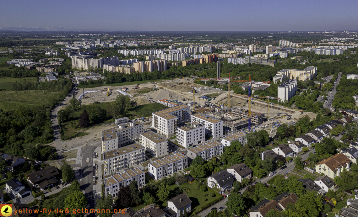 21.05.2021 - Baustelle Alexisquartier udn PAndion Verde in Neuperlach 21.05.2021 - Baustelle Alexisquartier udn PAndion Verde in Neuperlach