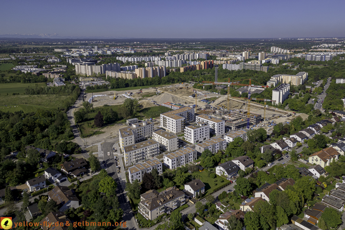 21.05.2021 - Baustelle Alexisquartier udn PAndion Verde in Neuperlach 21.05.2021 - Baustelle Alexisquartier udn PAndion Verde in Neuperlach