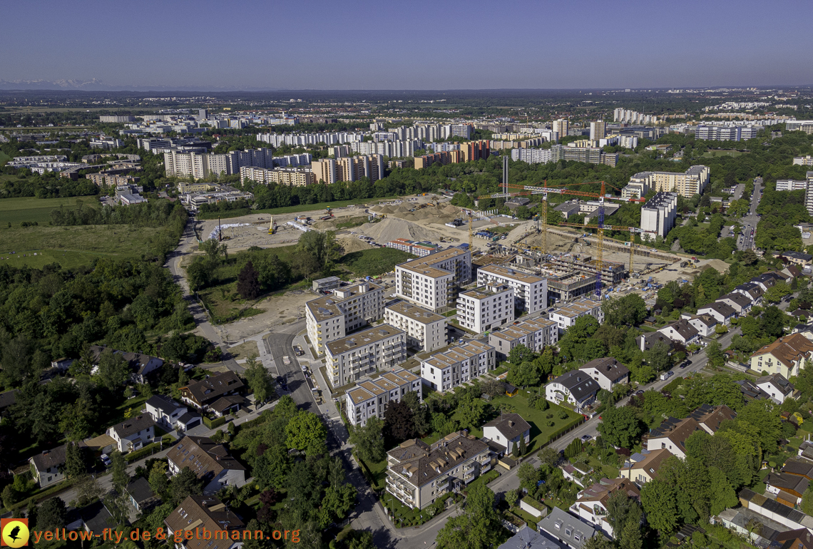 21.05.2021 - Baustelle Alexisquartier udn PAndion Verde in Neuperlach 21.05.2021 - Baustelle Alexisquartier udn PAndion Verde in Neuperlach