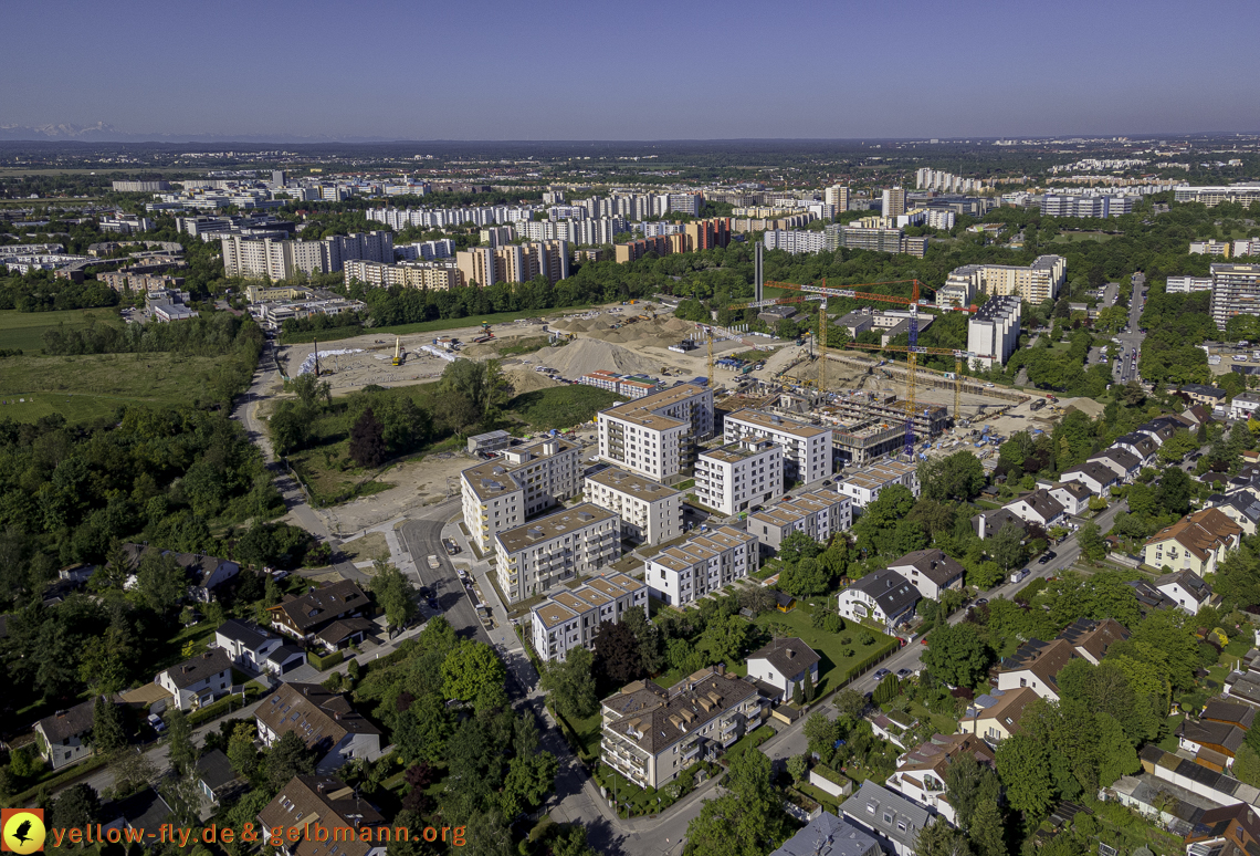21.05.2021 - Baustelle Alexisquartier udn PAndion Verde in Neuperlach 21.05.2021 - Baustelle Alexisquartier udn PAndion Verde in Neuperlach
