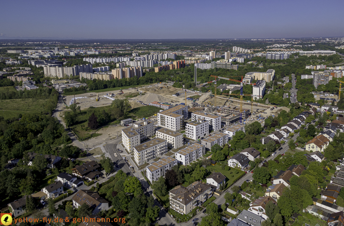 21.05.2021 - Baustelle Alexisquartier udn PAndion Verde in Neuperlach 21.05.2021 - Baustelle Alexisquartier udn PAndion Verde in Neuperlach