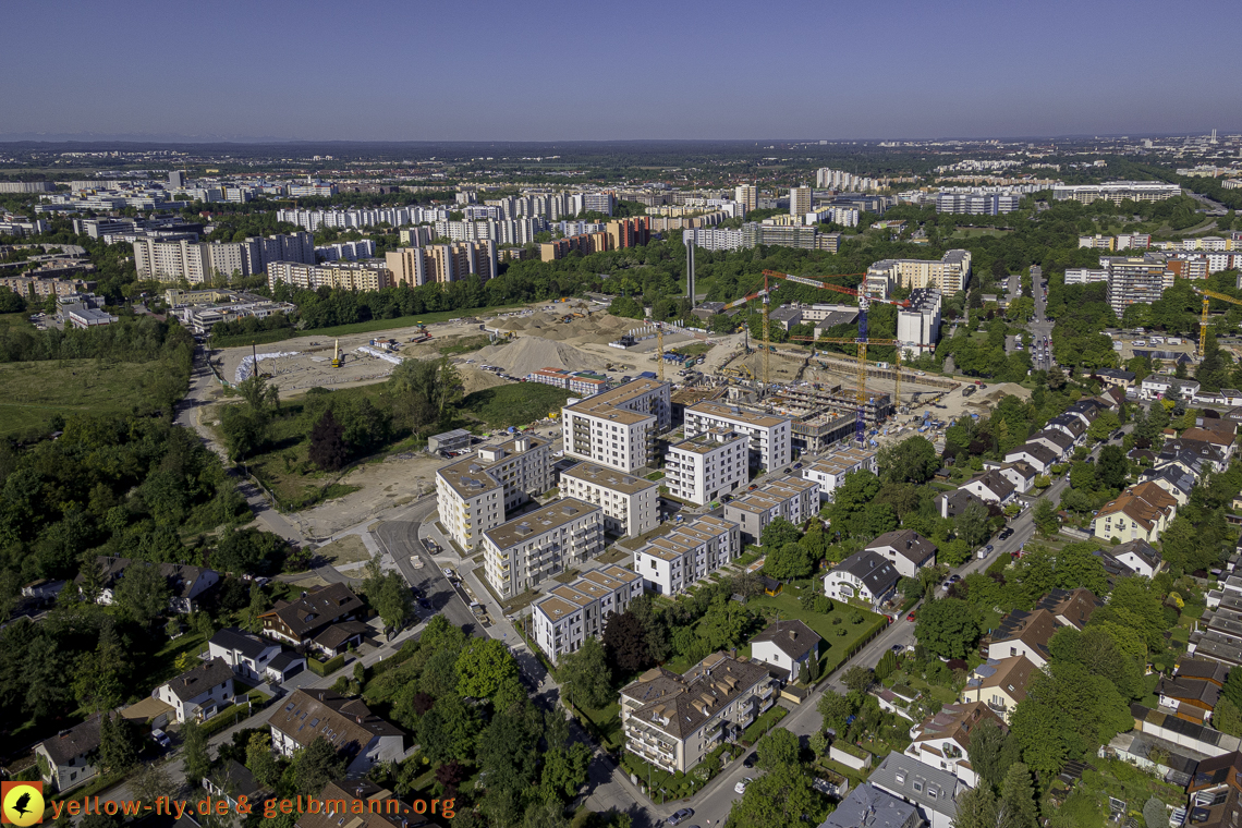 21.05.2021 - Baustelle Alexisquartier udn PAndion Verde in Neuperlach 21.05.2021 - Baustelle Alexisquartier udn PAndion Verde in Neuperlach